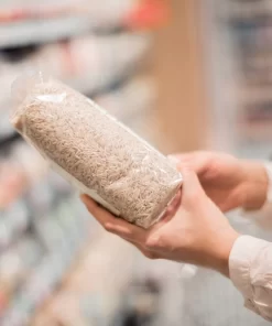 Consumer buys ST25 rice