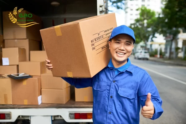 Delivery policy of Hoang Giao Rice Exporter