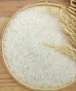 ST25 rice grains are natural white