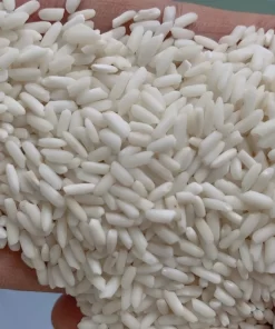 An Giang glutinous rice has a milky white color